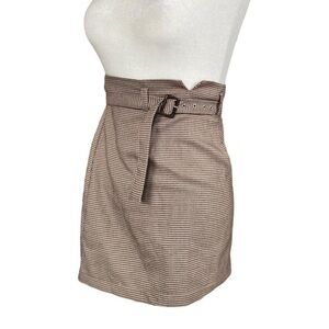 Forever 21 | buckled Checkered Skirt